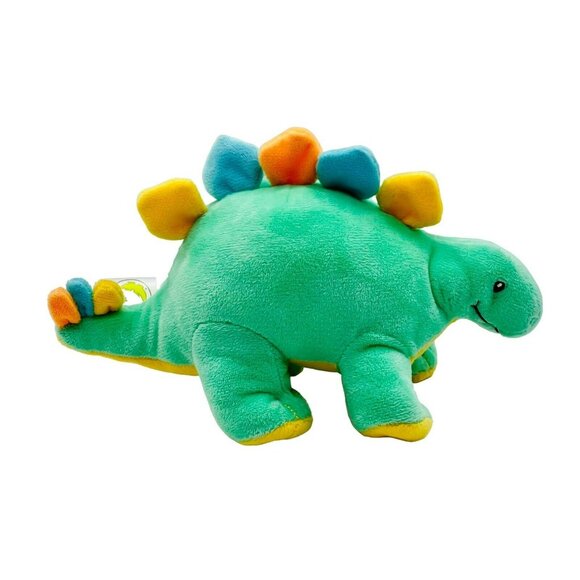 Animal Adventure Dinosaur Plush Stegosaurus 10 inch Stuffed Animal Dino Green - Picture 3 of 9
